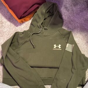 Under Armour Olive Green Hoodie